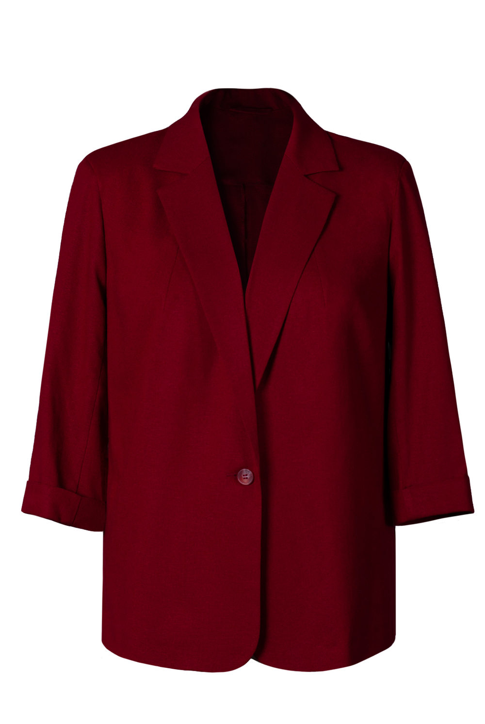 Жакет женский 3881зпб, бордовый #363Бор043881зпб