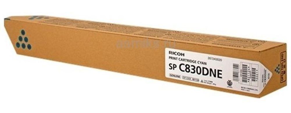 Тонер-картридж тип SP C830DNE (23,5K) черный RICOH Aficio SP C830DN/C831DN 821185