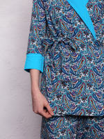 Пижама К-300/василек-огурец