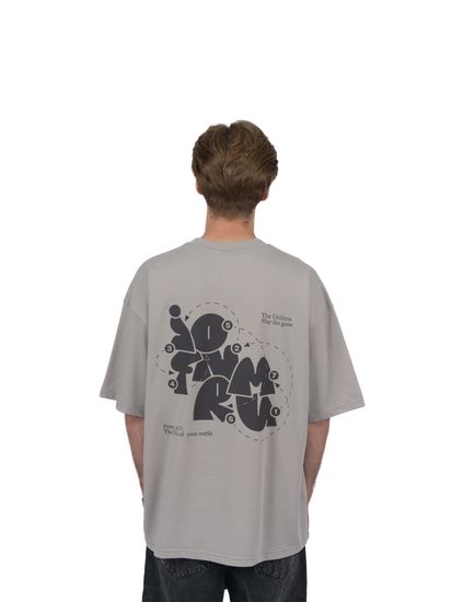 Футболка UNIFORM Heavy Rebus серый