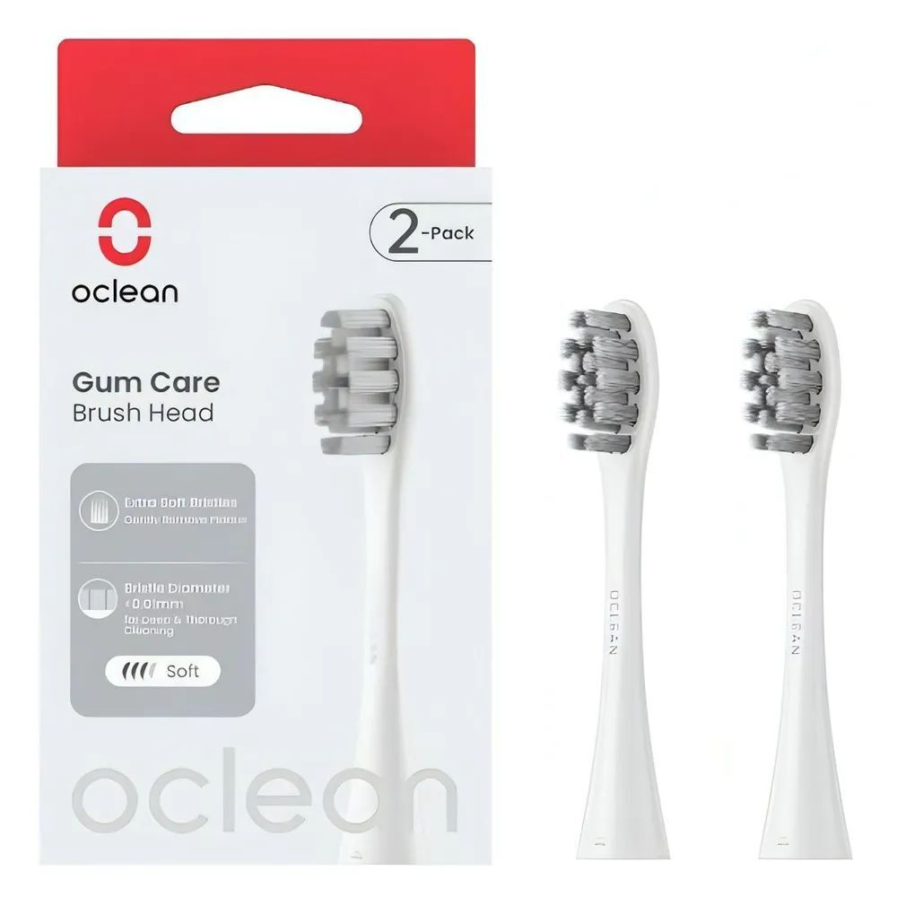 Насадка для зубной щетки Oclean P1S12 W02, 2 шт