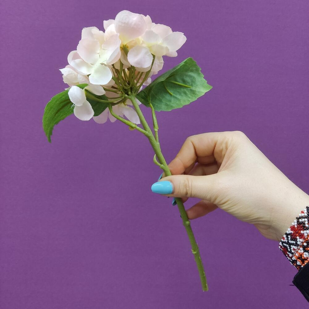 Гортензия искусственная, розовая