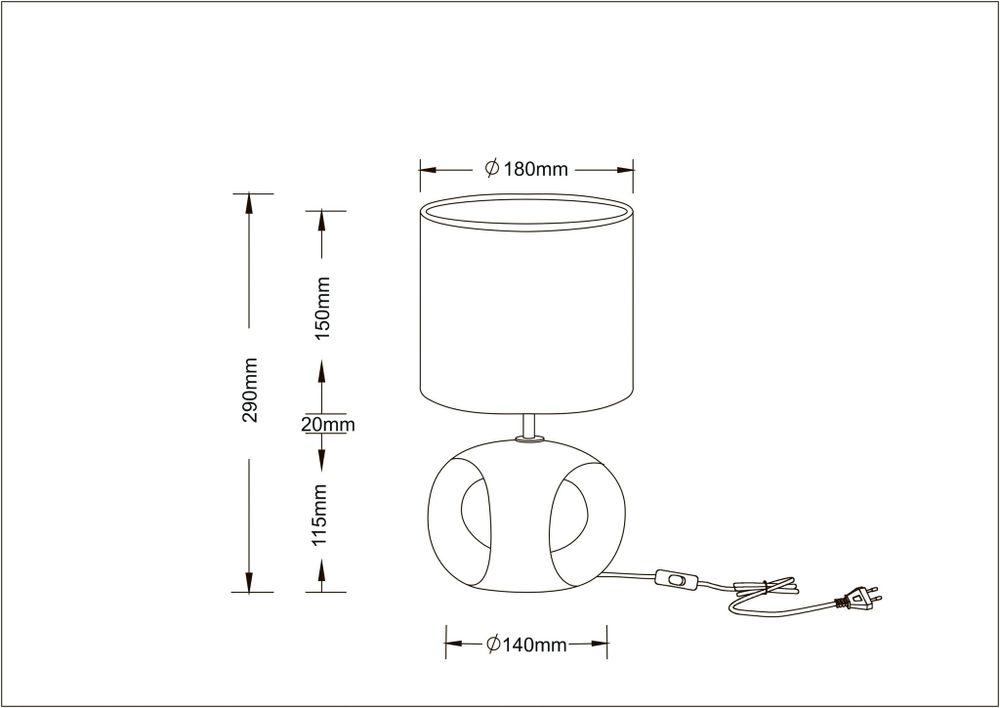 Декоративная настольная лампа Arte Lamp