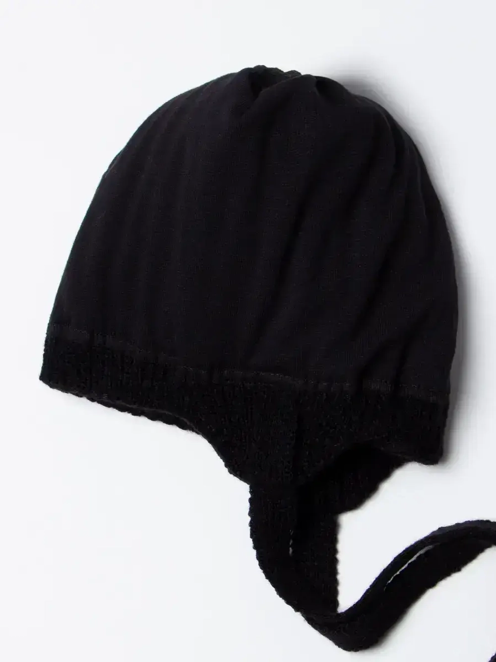 Шапка для девочки с ушками осенняя