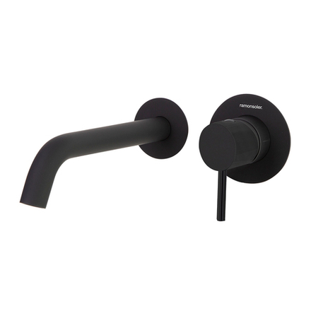 Встраиваемый смеситель для раковины 19 см ODISEA 392101NM С ВНУТРЕННЕЙ ЧАСТЬЮ черный