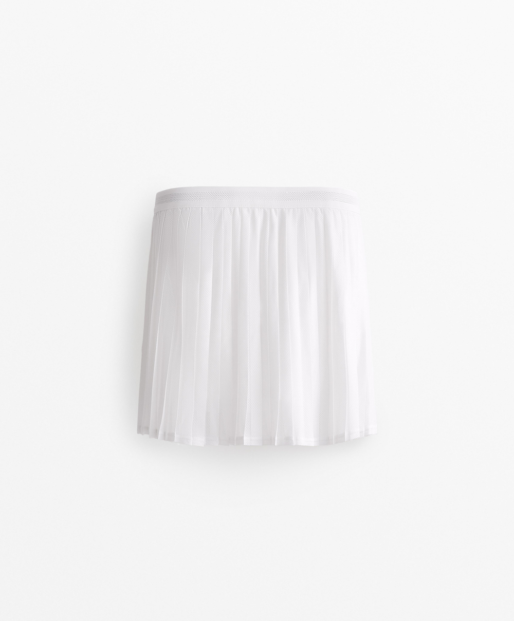 Oysho Юбка-шорты Compressive, белый