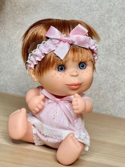 Пупс BERJUAN виниловый 20см Pecosetes (124A2)