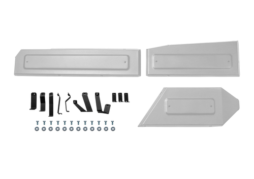 Защита топливных трубок Rival для GAC GS8 II поколение АКПП 4WD 2023-н.в., рынок РФ, алюминий 3 мм, с крепежом, штампованная, 333.3406.1
