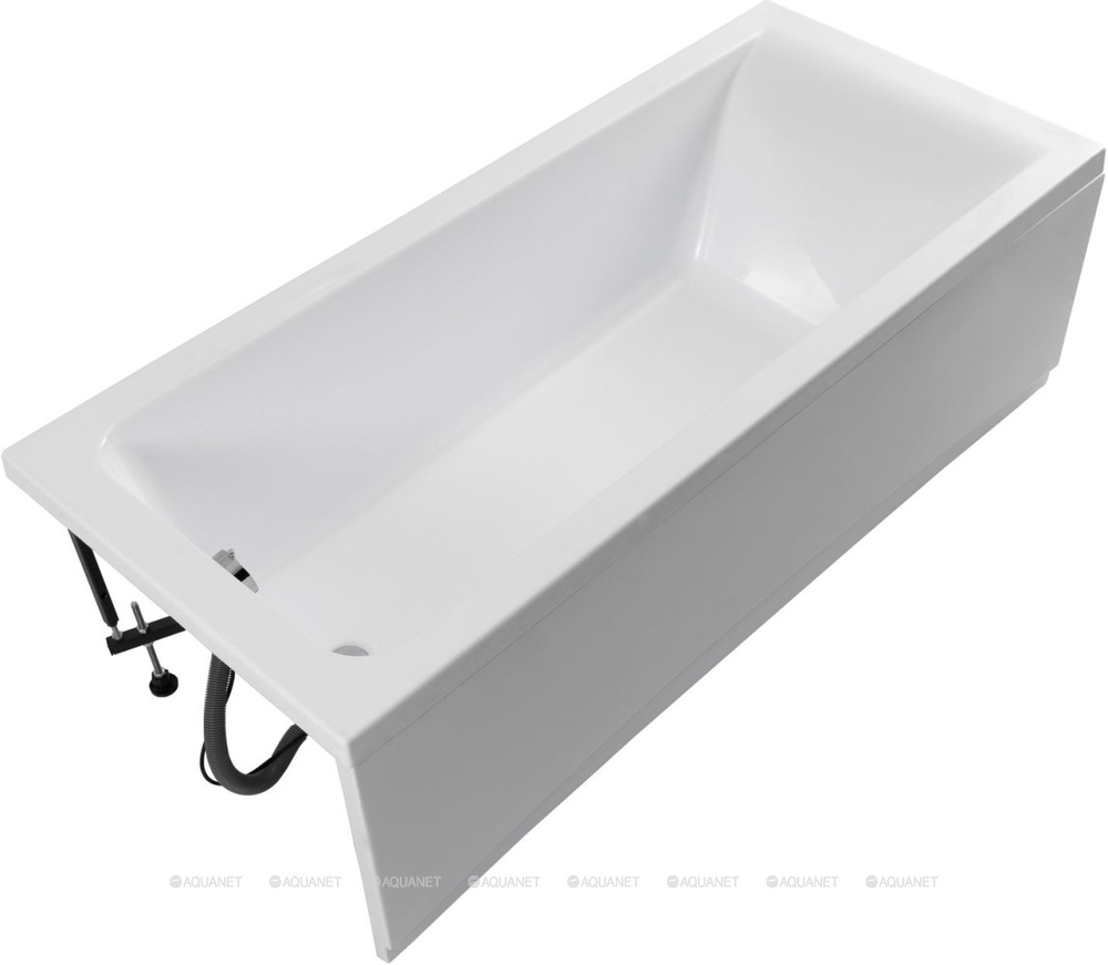 Акриловая ванна Aquanet (Акванет) Bright 180x75 с каркасом