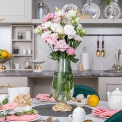 Ваза для цветов Боа Айвори