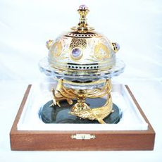 Икорница с осетрами "Златоуст"