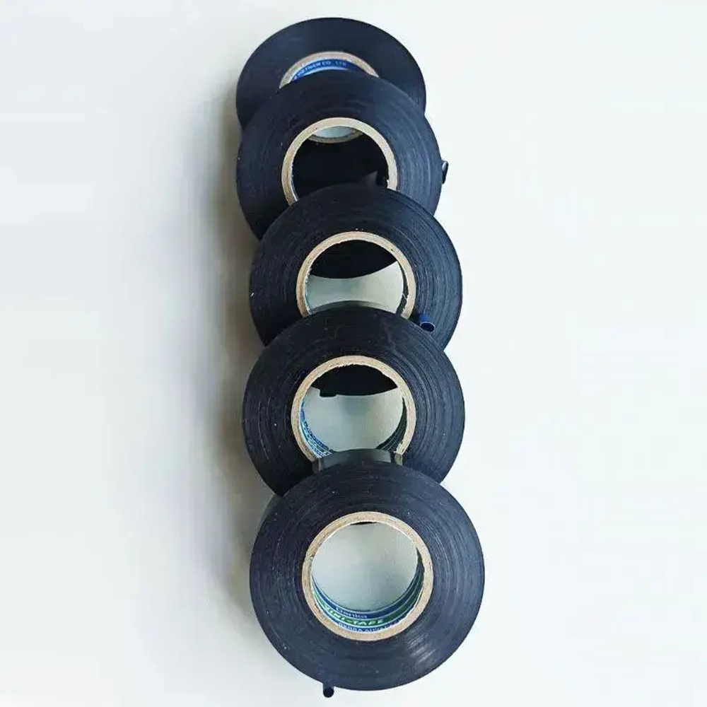 Denka Vini-Tape 232 * 5шт по 25метров * 19мм, ПВХ изолента применяется в японских автомобилях