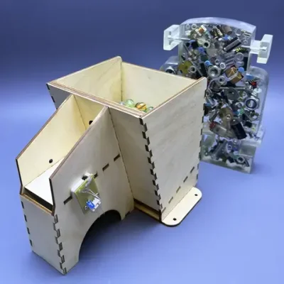 Устройство выдачи приза на детские игровые автоматы