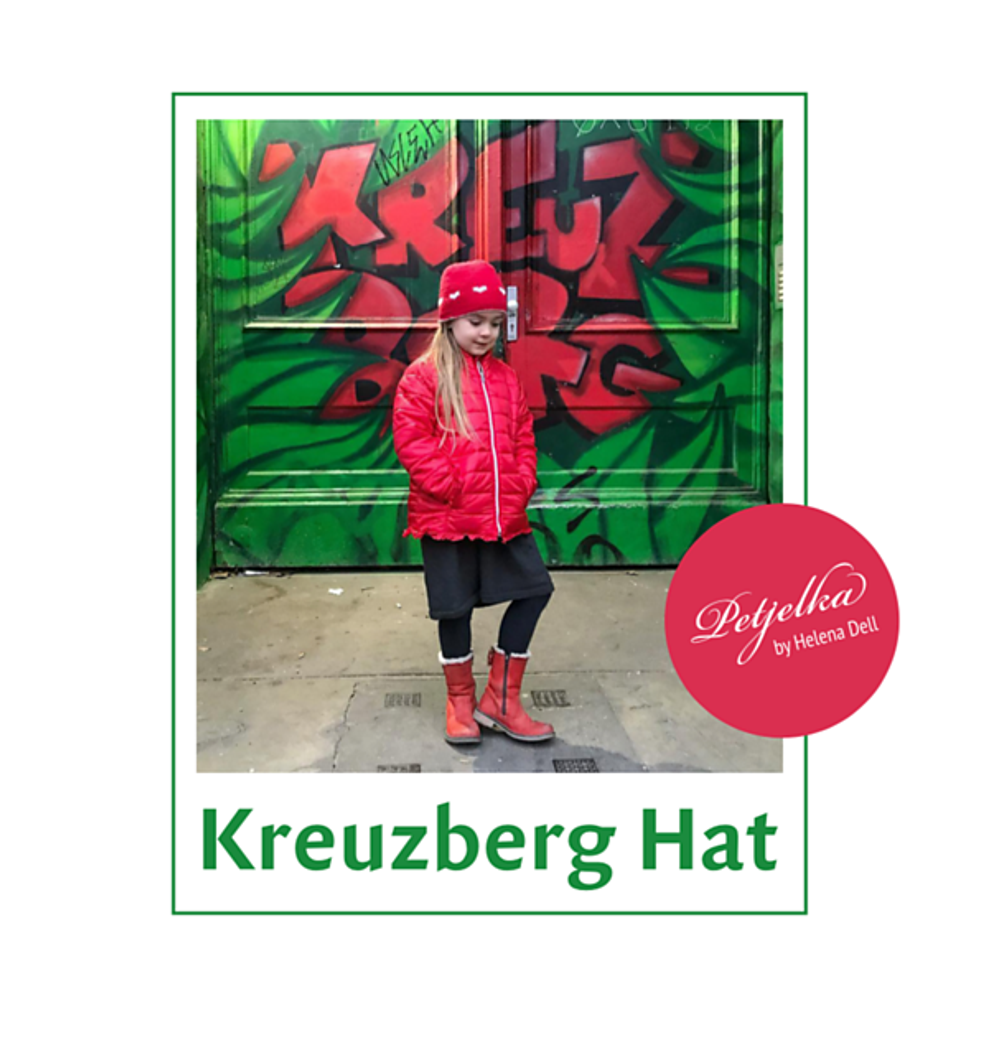 Шапка двусторонним жаккардом «Kreuzberg Hat» | Описание и схема вязания