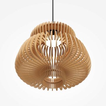 Подвесной светильник 14W 2700-4000К MOD465PL-L12BK1 черный/коричневый Namiki Maytoni