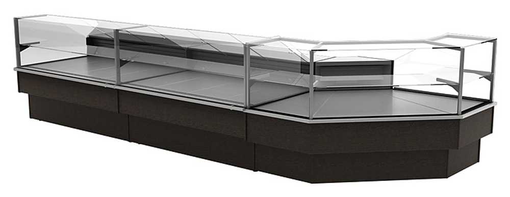 Витрина холодильная Carboma GC110 VM-6 (ВХСу-2 GC110 внутренний 90) (динамика, без боковин)