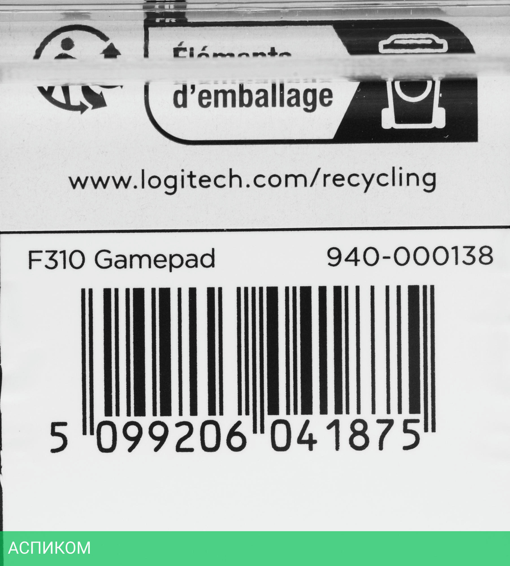 Геймпад Logitech F310 Black (940-000138)