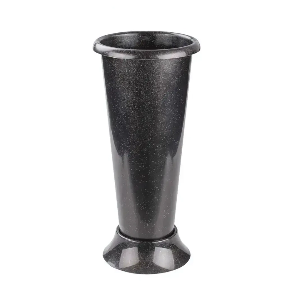 Ваза д/цветов под срезку (D 200,высота 425мм) (чёрный)