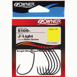 Крючки офсетные Owner J - Light Worm Hook BC №2/0