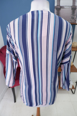 Блузка DS Glamoure в полоску 46 размер
