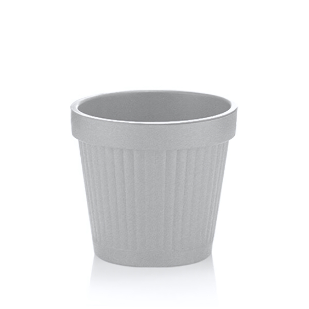 Горшок для цветов "РИМ" 1,4 л серый мрамор