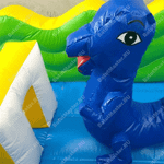 Большой надувной батут "Средневековье" 9*9*5 м