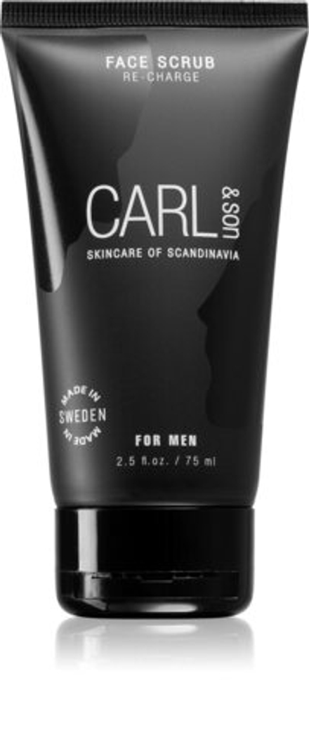 Carl & Son Face Scrub - очищающий скраб для мужчин /   75  ml  / GTIN 7350106850331
