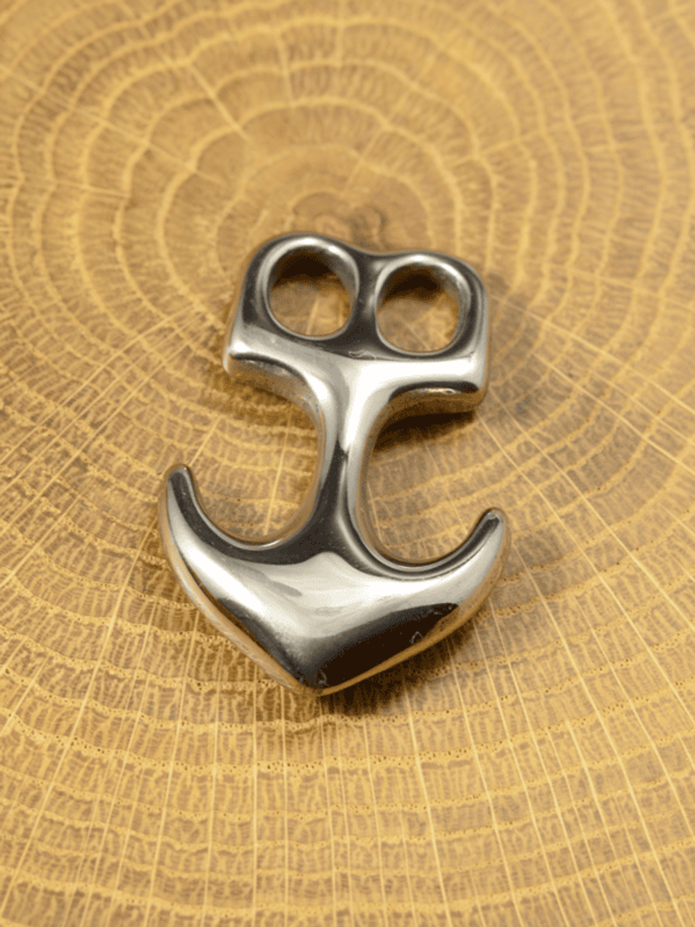 Застежка Якорь ДУО из нержавеющей стали