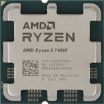 Процессор AMD Ryzen 5 7400F, AM5,  OEM [100-000001845]