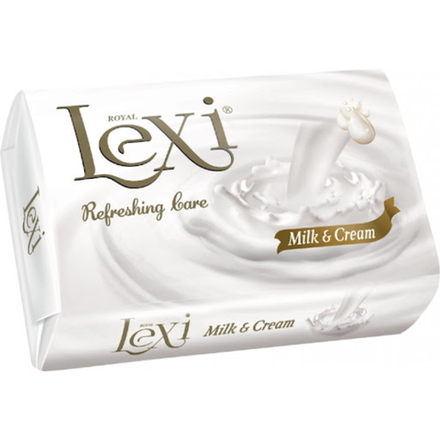 Мыло туалетное Royal Lexi Молоко и крем 175 гр