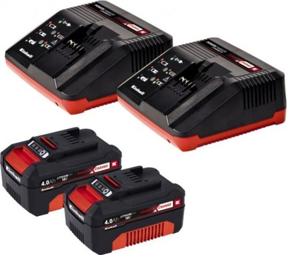 Газонокосилка аккумуляторная EINHELL PXC GE-CM 43 Li M Kit (2x4,0ah) 3413130