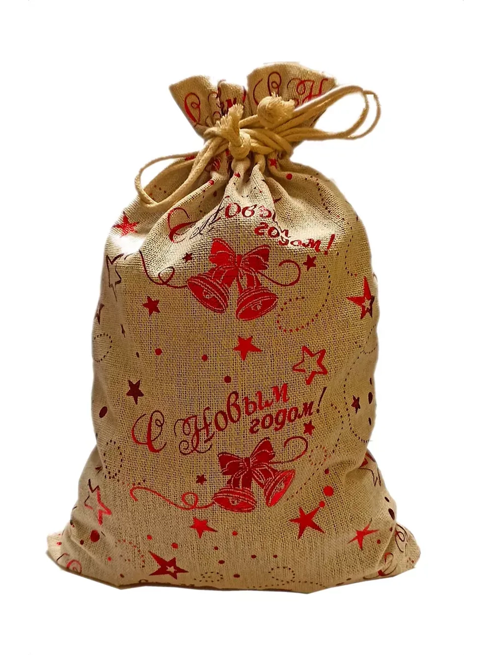 Конфеты Merry Christmas 1000 гр в Подарочном мешочке