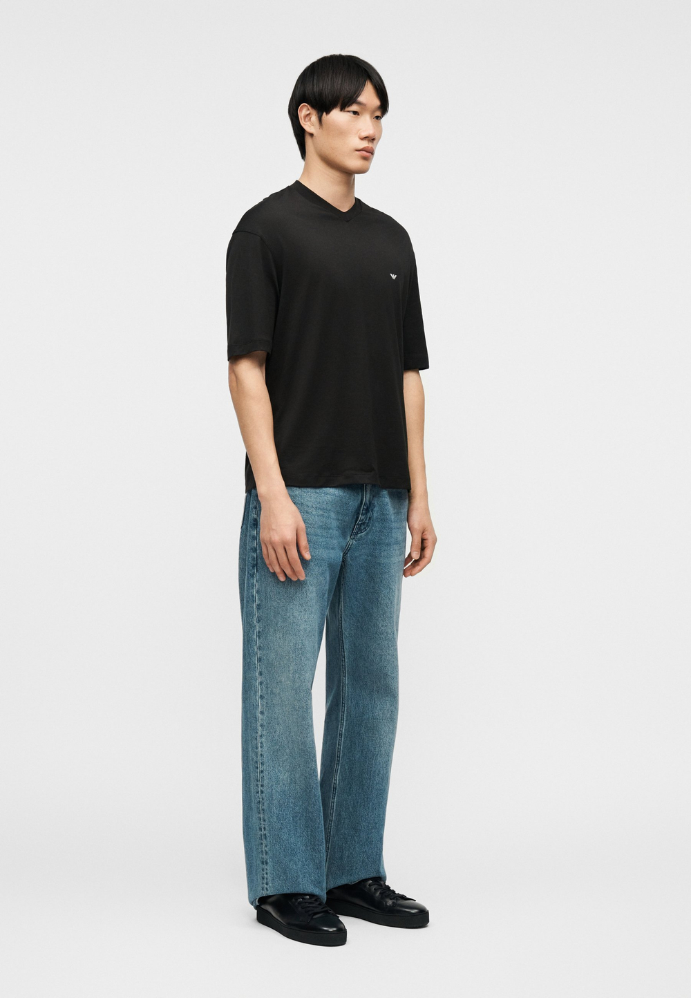 Emporio Armani Футболка с принтом - Чёрный