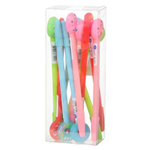 Карандаш вечный, чернографитный, Basir, серия "Пончик", с фигуркой на корпусе