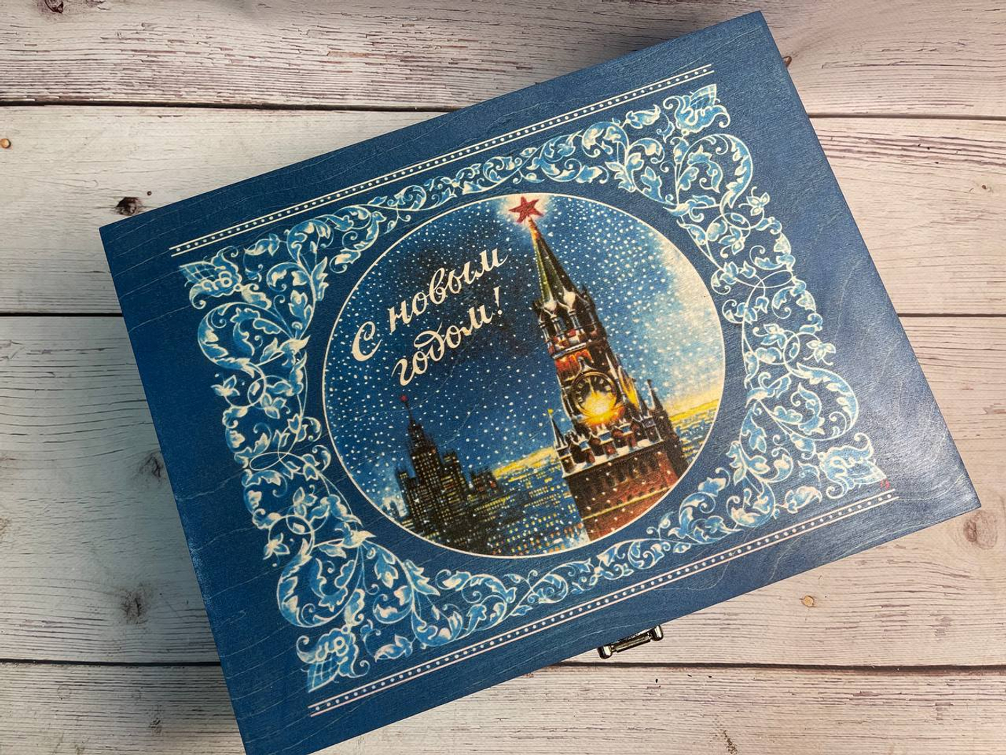 ⏩⏩⏩ Разработали премиальную новогоднюю шкатулку со встроенным модулем и датчиком света - как в электронных открытках.