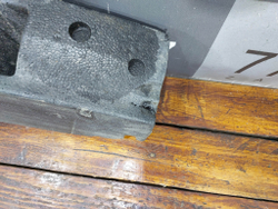 Абсорбер заднего бампера Volkswagen Polo 5 10-20 Б/У Оригинал 6RU807251A