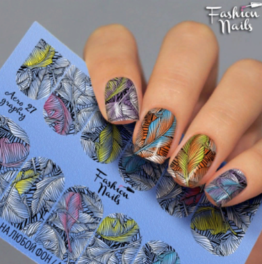 2D слайдер. Fashion Nails a27