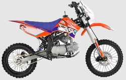 Питбайк Apollo RFZ START 125LE 17х14 Оранжевый