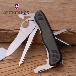 Нож многофункциональный Victorinox Swiss Soldier's Knife 111 мм, Green/Black