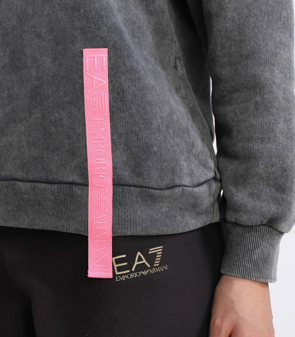 Худи EA7 - графитовый(3RTM30 TJLPZ)