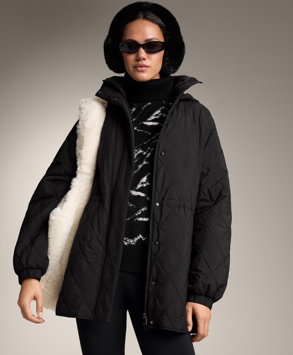 Oysho Куртка с наполнителем FELLEX® с AEROGEL, черный