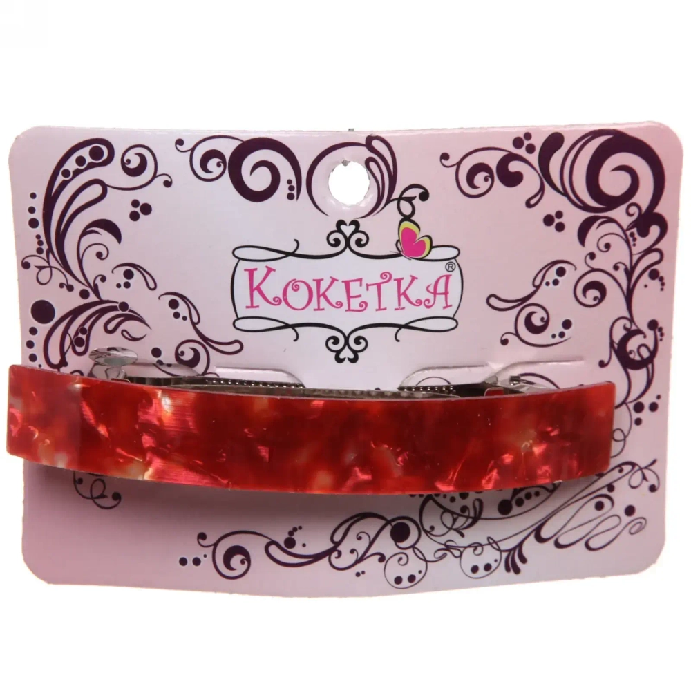 Заколка автомат «Women's style - Орион», 9,5*1см, микс 6 цветов