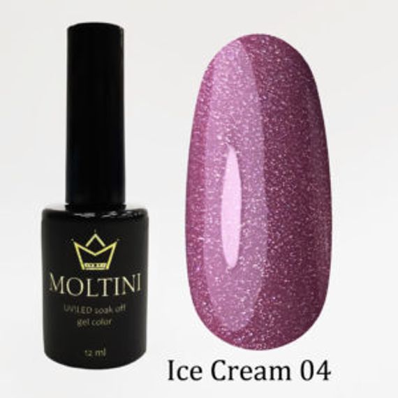 Гель-лак Moltini Ice Cream 004, 12 ml