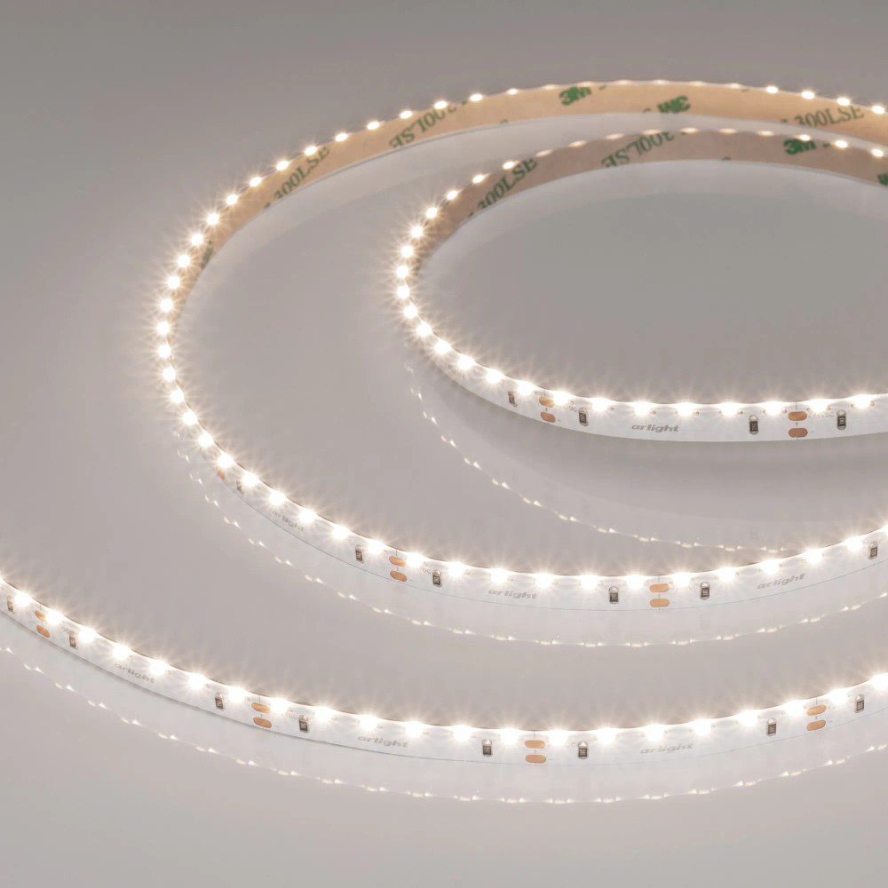 Светодиодная лента RS-S120-8mm 24V Day4000 (9.6 W/m, IP20, 3014, 5m) (Arlight, боковое свечение) 039422
