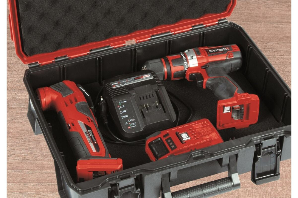 Ящик для инструмента Einhell E-Case S-F с ПУ вставками (444x329,8x131мм)