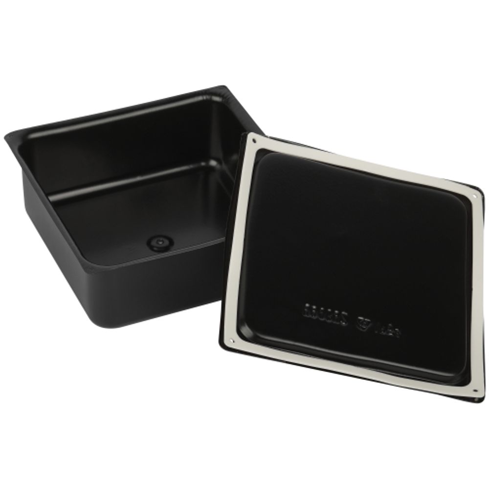 Коробка протяжная ЭРА Y-996-200-200-80-54 металлическая У-996 с уплотнителем 200х200х80мм черная IP54