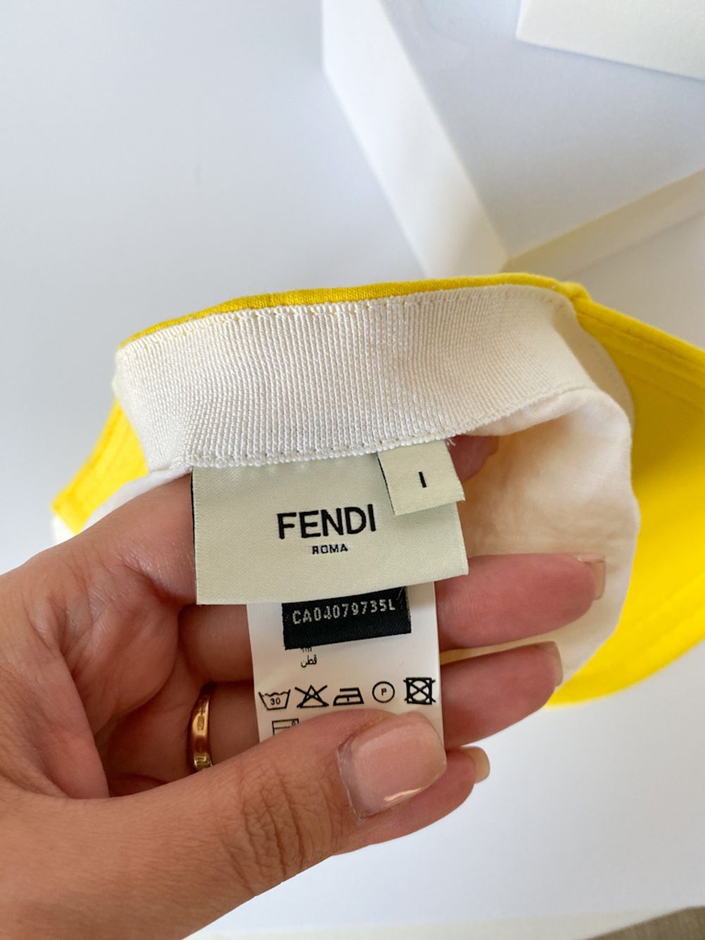 Хлопковая кепка Fendi, 92