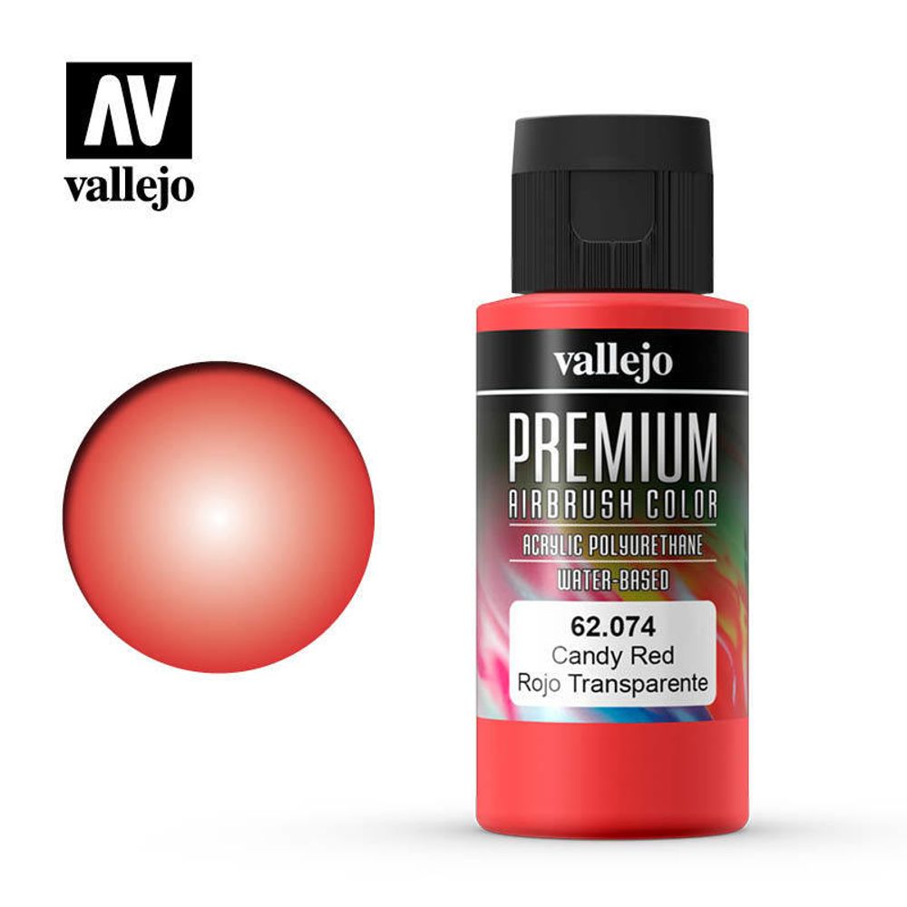Premium Color 60ml. 074-Candy Red