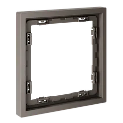 Рамка пластиковая VOLTUM S70 на 1 пост, (капучино) vls100114