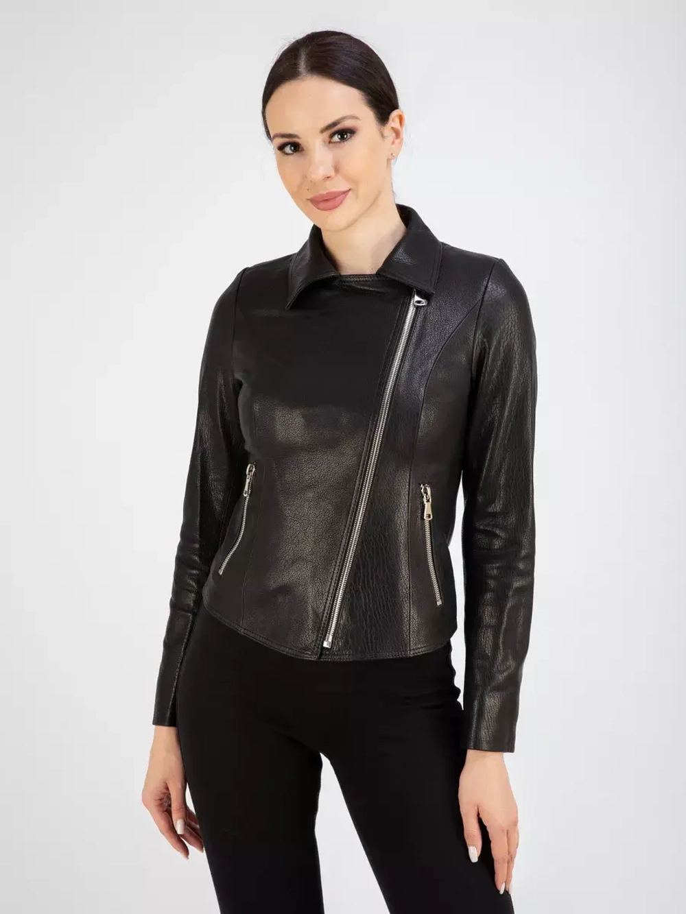 Куртка кожаная натуральная косуха